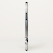 Coques Case-Mate iPhone Métal brossé amusant et Trous à puces (Dos/Droite)