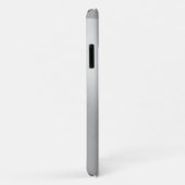 Coques Case-Mate iPhone Métal brossé du drapeau de Chicago (Dos/Droite)