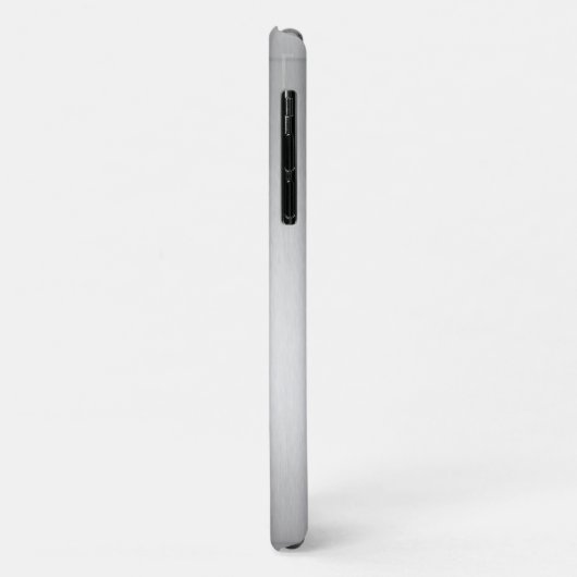 Coques Case-Mate iPhone Métal brossé du drapeau de Chicago (Dos/Gauche)