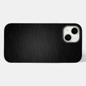 Coques Case-Mate iPhone Métal brossé éffrayant (Verso (horizontal))