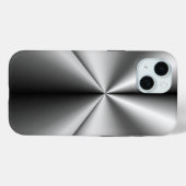 Coques Case-Mate iPhone Métal Brossé Tuck and Roll (Verso (horizontal))