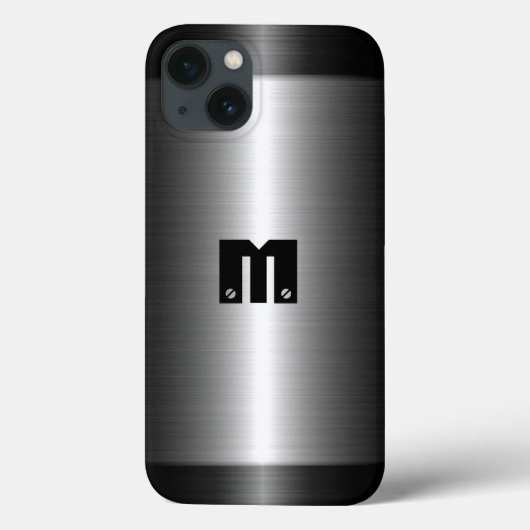 Coques Case-Mate iPhone Métal en acier inoxydable (Verso)