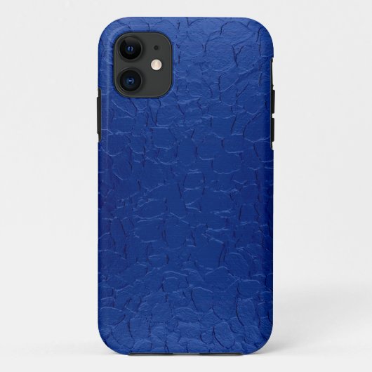 Coques Case-Mate iPhone Métal en acier inoxydable bleu (Dos)