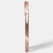 Coques Case-Mate iPhone Métal en acier inoxydable bronze (Verso / Gauche)