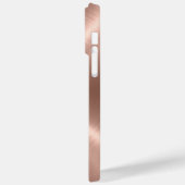 Coques Case-Mate iPhone Métal en acier inoxydable bronze (Verso / Gauche)