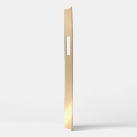 Coques Case-Mate iPhone Métal en acier inoxydable or (Verso / Droite)