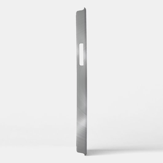 Coques Case-Mate iPhone Métal en acier inoxydable platine (Verso / Droite)