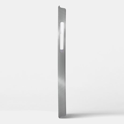 Coques Case-Mate iPhone Métal en acier inoxydable platine (Verso / Gauche)
