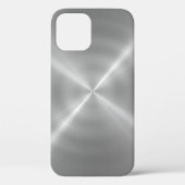 Coques Case-Mate iPhone Métal en acier inoxydable platine (Verso)