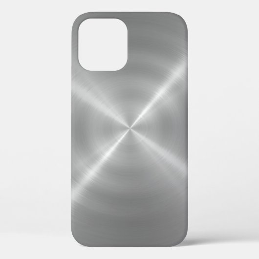 Coques Case-Mate iPhone Métal en acier inoxydable platine (Verso)