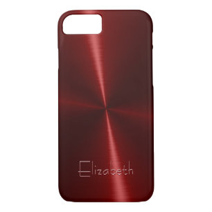 Case-Mate iPhone Case Métal en acier radial brillant cool