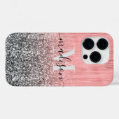 Coques Case-Mate iPhone Métal et Parties scintillant (Verso (horizontal))