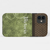 Coques Case-Mate iPhone Metal Gear Steampunk BT ID iPhone 5 Coque, Vert (Dos (Horizontal))
