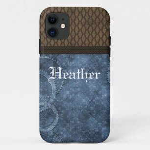Case-Mate iPhone Case Metal Gear Steampunk BT iPhone 5 Coque, Bleu