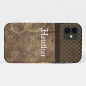 Coques Case-Mate iPhone Metal Gear Steampunk BT iPhone 5 Coque, Brown (Dos (Horizontal))