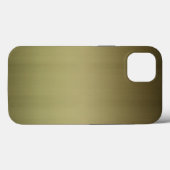Coques Case-Mate iPhone Métal : laiton brossé (Verso (horizontal))