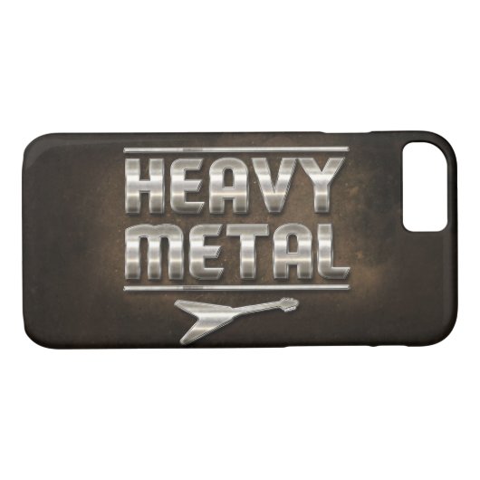 Coques Case-Mate iPhone "Métal lourd" (Dos (Horizontal))