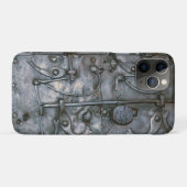 Coques Case-Mate iPhone Métal lourd grunge de fer (Dos (Horizontal))