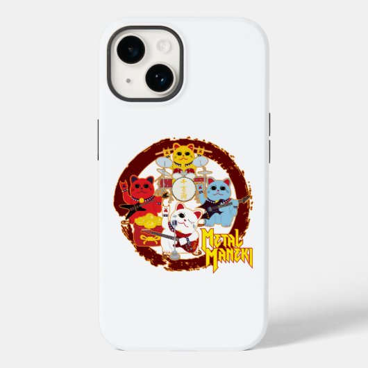 Coques Case-Mate iPhone Métal Maneki (Verso)