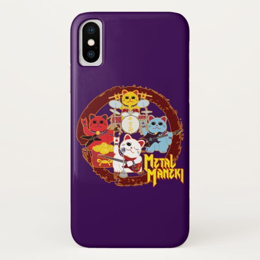 Coques Case-Mate iPhone Métal Maneki (Dos)