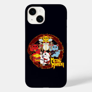 Coque Pour iPhone 14 Métal Maneki
