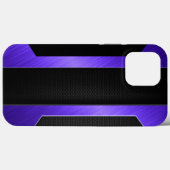 Coques Case-Mate iPhone Métal mauve lisse (Verso (horizontal))