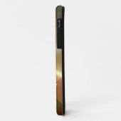 Coques Case-Mate iPhone Métal métallique Chevron Motif et Monogramme 8 (Dos/Gauche)