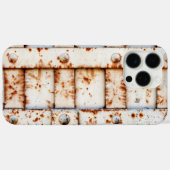 Coques Case-Mate iPhone Métal rouillé (Verso (horizontal))