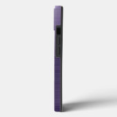 Coques Case-Mate iPhone Métal simple brosse minuit (Verso / Gauche)
