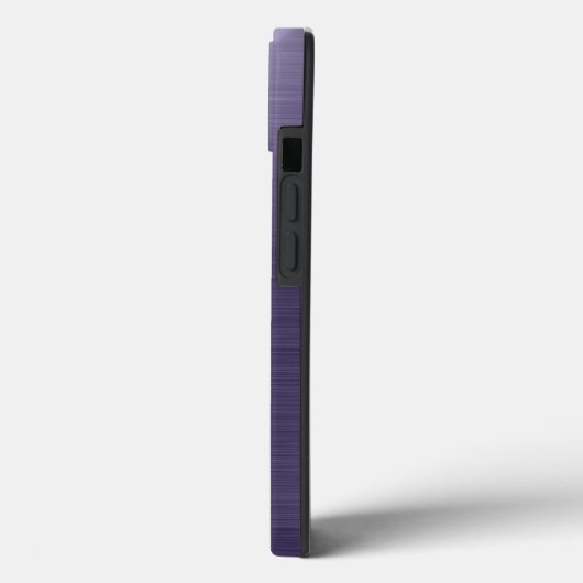 Coques Case-Mate iPhone Métal simple brosse minuit (Verso / Gauche)