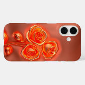 Coques Case-Mate iPhone Metallo Orange Rose Coque-coque iphone Mate (Verso (horizontal))