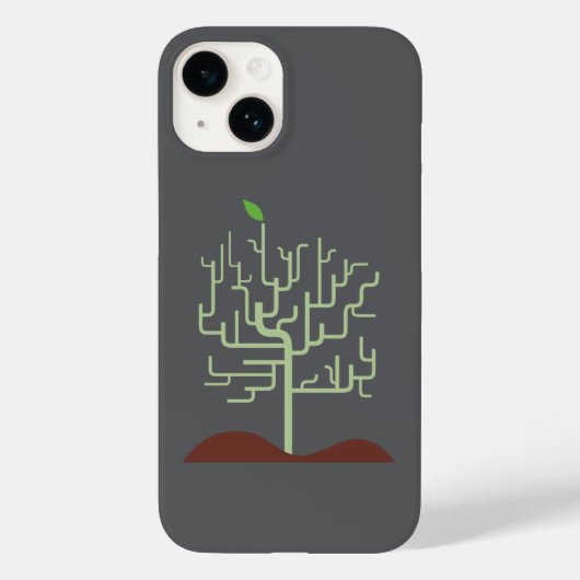 Coques Case-Mate iPhone Métamorphose symbolique Conception de croissance (Verso)