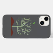 Coques Case-Mate iPhone Métamorphose symbolique Conception de croissance (Verso (horizontal))