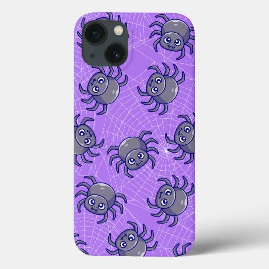 Coques Case-Mate iPhone Mete fraise araignée Web Motif esthétique Kawai (Verso)