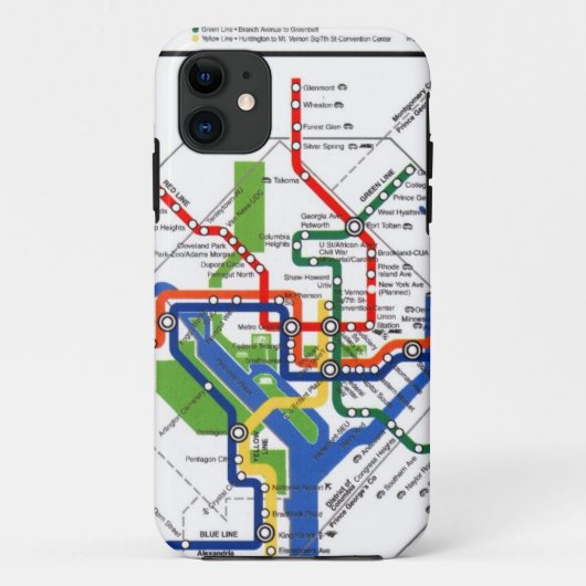 Coques Case-Mate iPhone Métro de C.C (Dos)