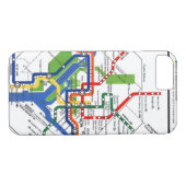 Coques Case-Mate iPhone Métro de C.C (Dos (Horizontal))