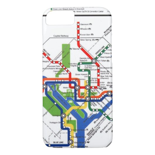Coques Case-Mate iPhone Métro de C.C (Dos)