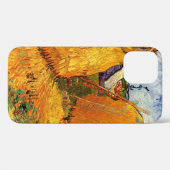 Coques Case-Mate iPhone Meules de foin en Provence par Vincent van Gogh (Verso (horizontal))