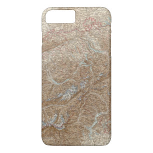 Coques Pour iPhone Meurent Schweiz, carte d'atlas de la Suisse