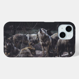 Coque Pour iPhone 15 Meute de loups