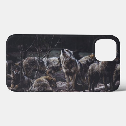 Coques Case-Mate iPhone Meute de loups (Verso (horizontal))