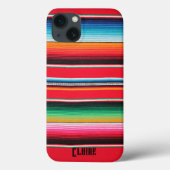 Coques Case-Mate iPhone mexicaine nom poncho couverture arrière - plan (Verso)