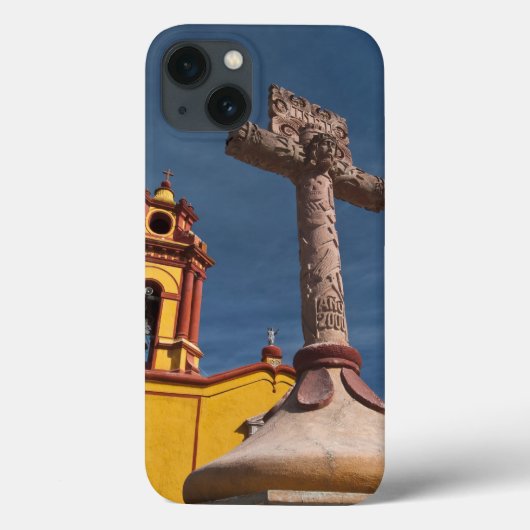 Coques Case-Mate iPhone Mexique, Bernal. Vue de l'Iglesia de San Sebastian (Verso)