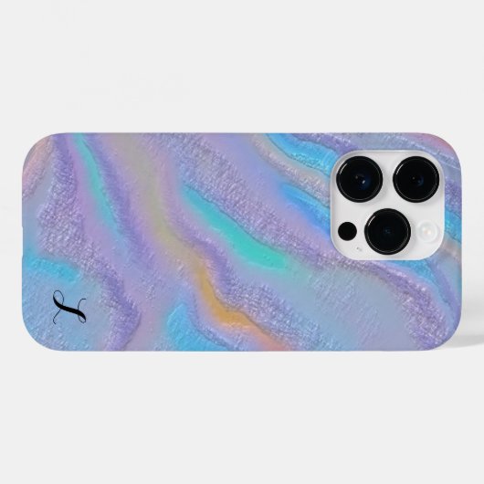 Coques Case-Mate iPhone Mezmerizing Iridescence Stone (Verso (horizontal))
