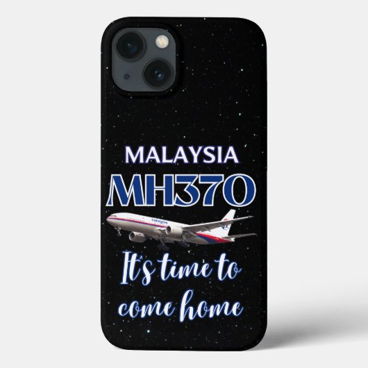 Coques Case-Mate iPhone MH370 malaisienne Il est temps de rentrer à la mai (Verso)