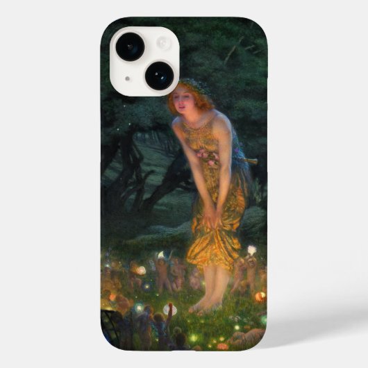 Coques Case-Mate iPhone Mi-été Eve c. 1908 par Edward Robert Hughes (Verso)