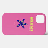 Coques Case-Mate iPhone Miami, Miami Beach, Rose' (Verso (horizontal))
