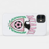 Coques Case-Mate iPhone Miami Soccer de style universitaire  (Dos (Horizontal))