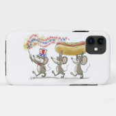 Coques Case-Mate iPhone Mic, Mac & Moe's Happy 4 juillet iPhone6 Case (Dos (Horizontal))