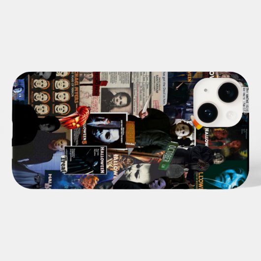 Coques Case-Mate iPhone Michaelmyers iPhoneCase 14, Apple iPhone 14 (Verso (horizontal))